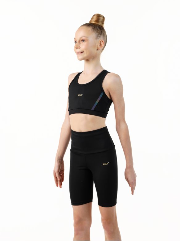 Велошорты «Импульс» из полиамида с завышенной линией талии