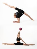 Велошорты «Импульс» из полиамида с завышенной линией талии