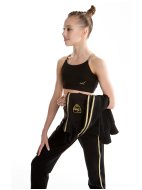 Куртка «Триумф» черная из футера на молнии