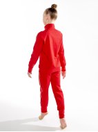 Куртка «Триумф» красная из футера на молнии