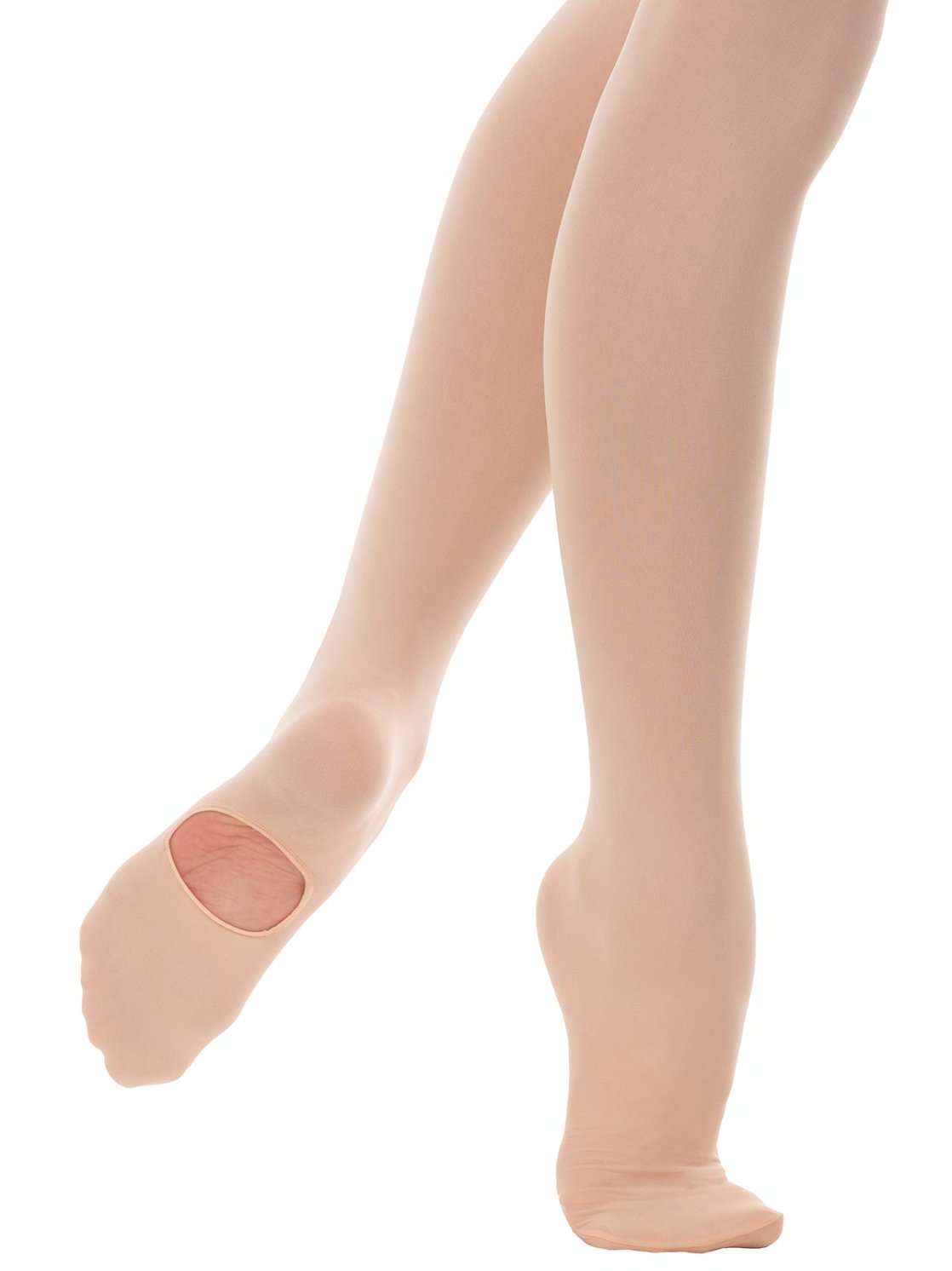 Трико телесно-розовое матовое с отверстием на стопе профессиональное 60DEN