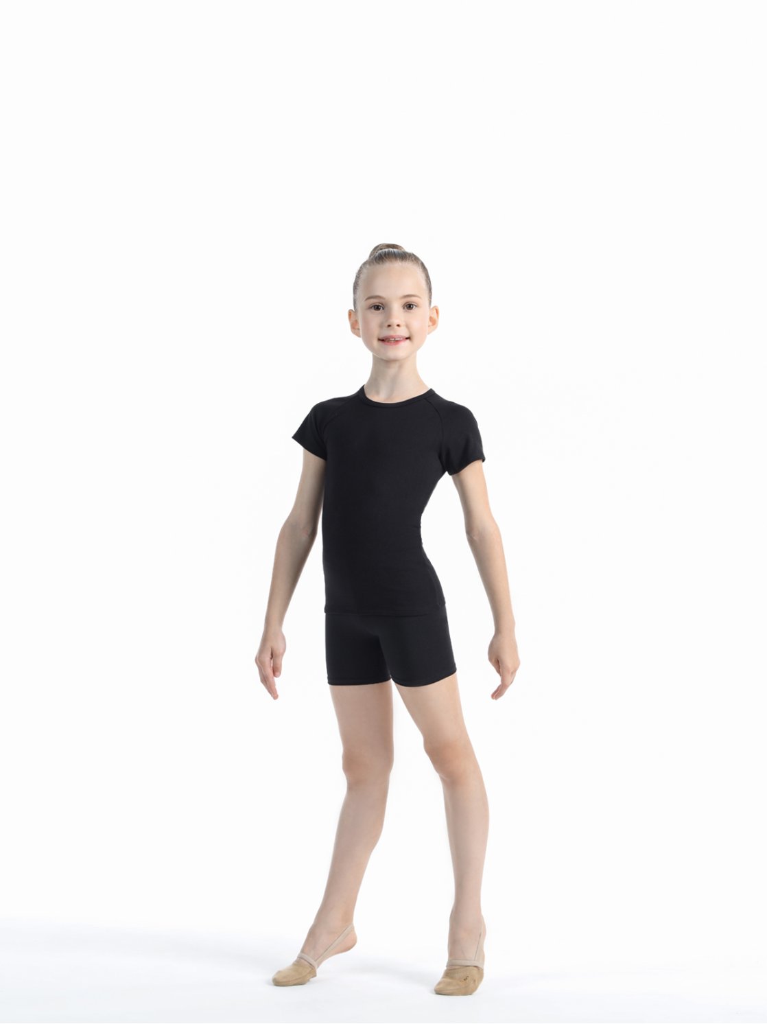 Футболка из хлопка с рукавом-реглан