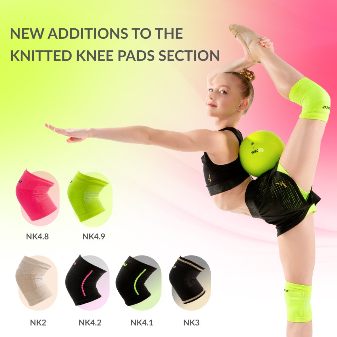  New additions to our knitted knee pads line