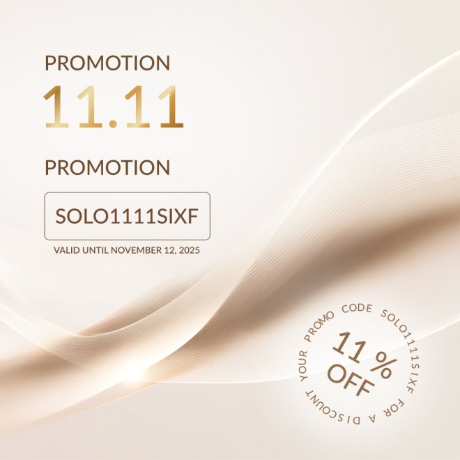 11% OFF in honor of 11.11! See Details